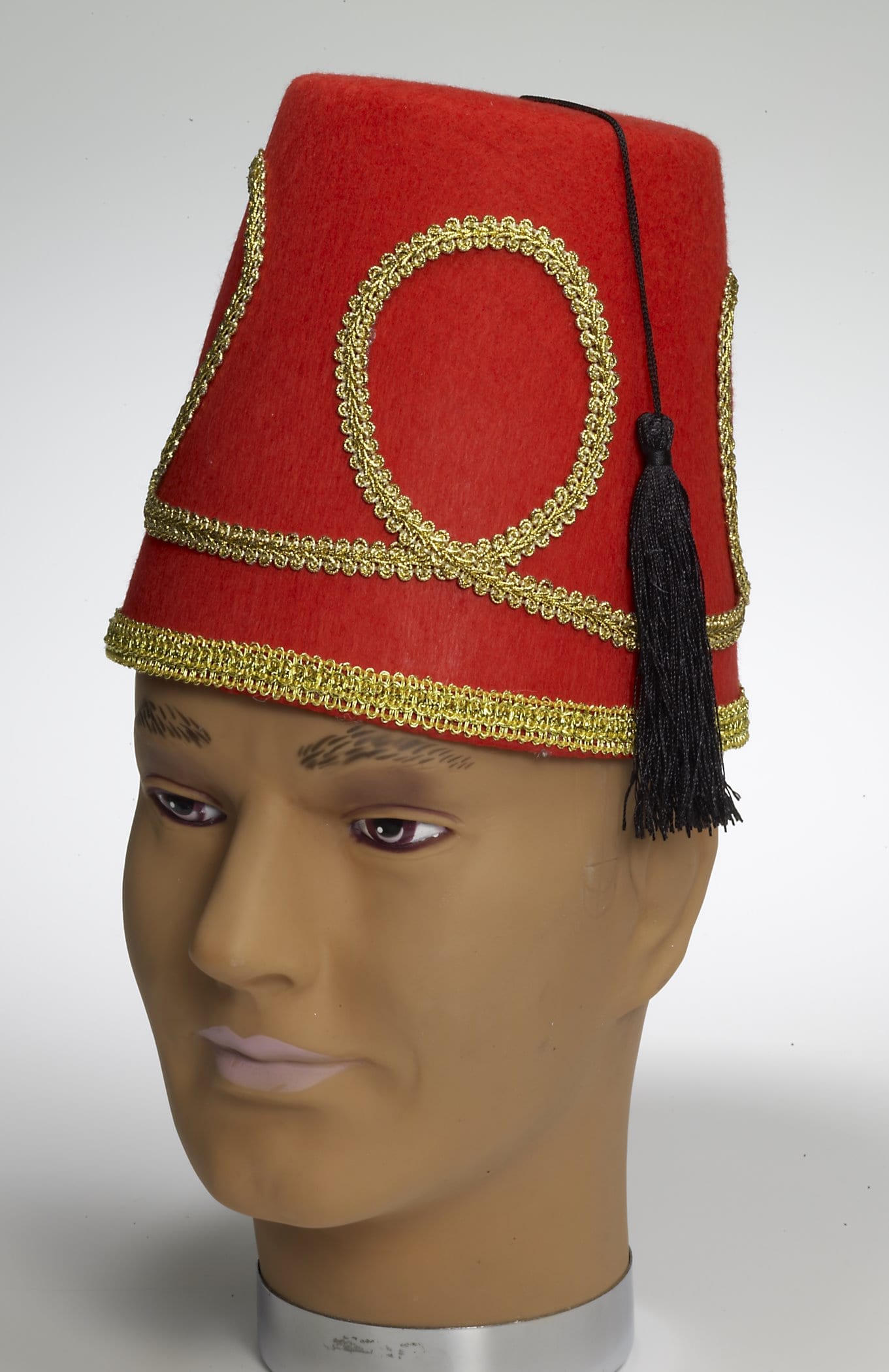 Red Fez Hat-0