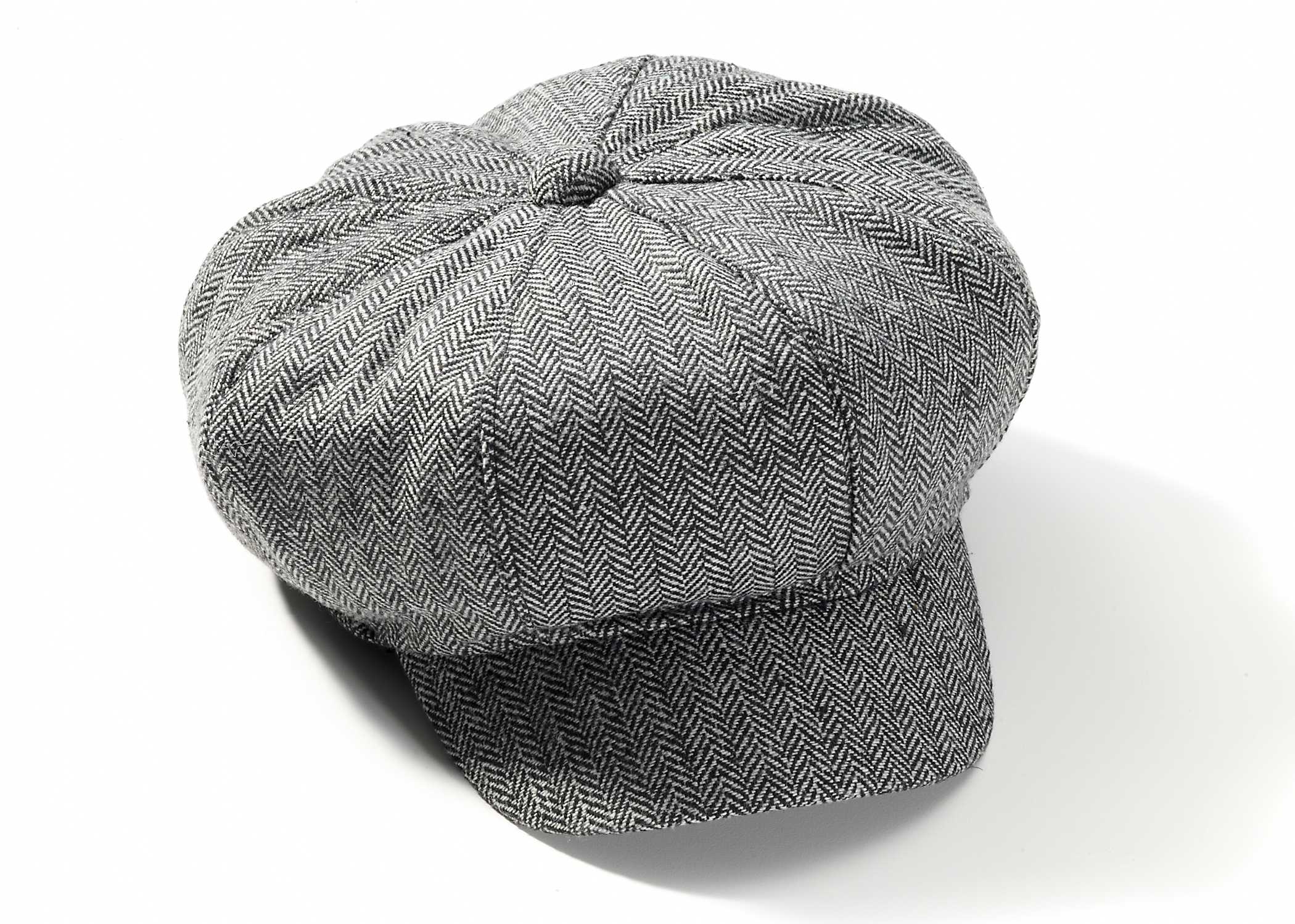 Tweed Newsboy Hat-0