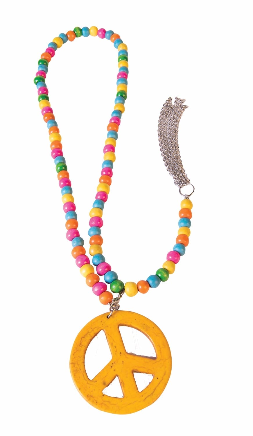 Peace Sign Necklace-0
