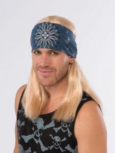 Rock Star Wig with Headband-0