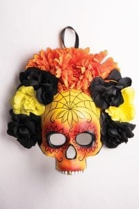 Day of the Dead Skull Mask-0